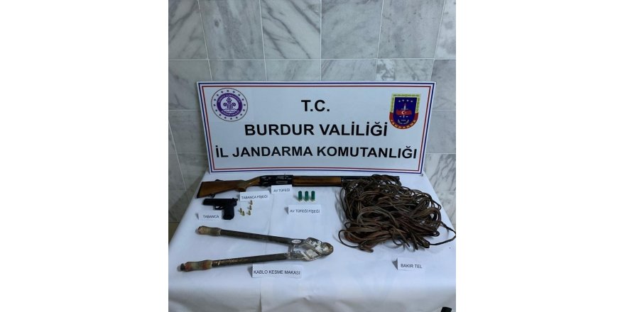 25 Bin Tl’lik Kablo Çalan Hırsızı Jasat Yakaladı