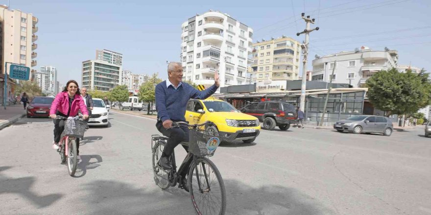 Başkan Tarhan’dan Bisikletli Denetim