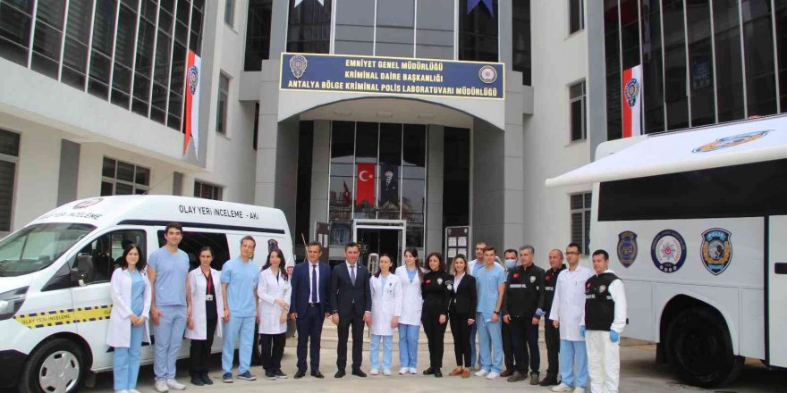 Antalya’da Mobil Kriminal Polis Laboratuvarı "kıraç" Hizmete Başladı