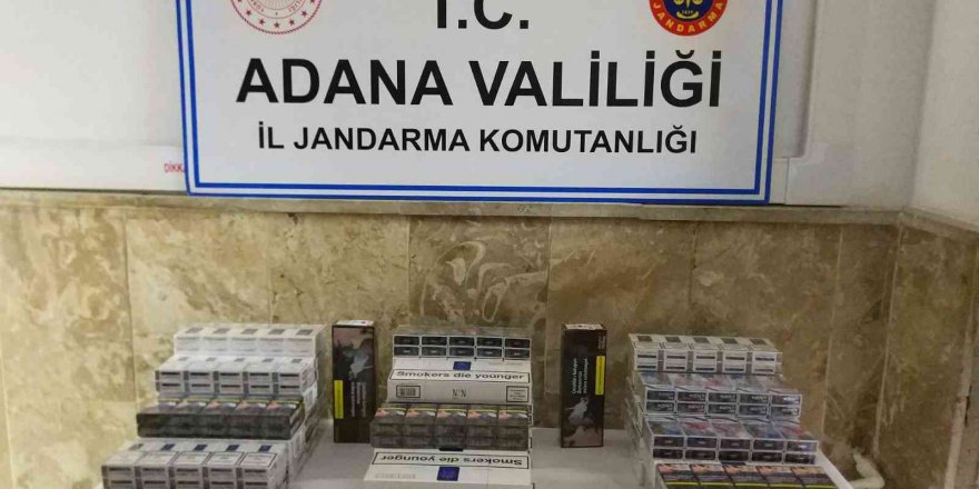 Adana’da 280 Bin Lira Değerinde Kaçak Makaron Ele Geçirildi