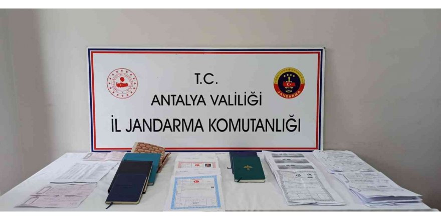 Antalya’da Eş Zamanlı Tefeci Operasyonu: 5 Gözaltı