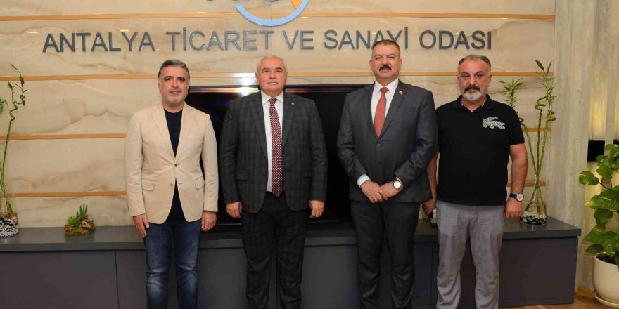 Antalya Tso Ve Bağdat Ticaret Odası Arasında İşbirliği