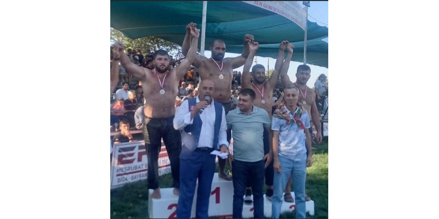 Kemer Belediye Güreşçisi Balcı, Bayramiç’ten Madalya İle Döndü