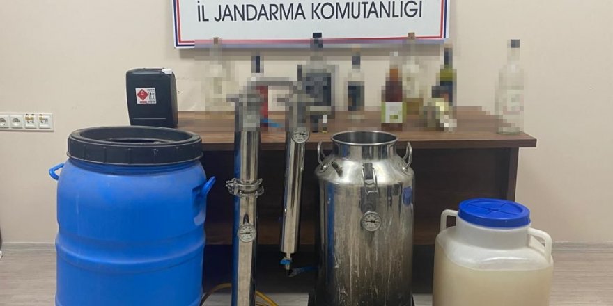 Antalya’da Sahte Alkol Üreticilerine Jandarmadan Darbe
