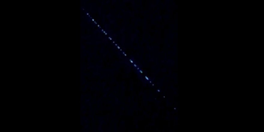 Osmaniye Semalarında ’starlink’ Uyduları Görüldü