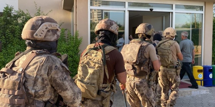 Mersin’deki Terör Operasyonunda 20 Kişi Gözaltına Alındı