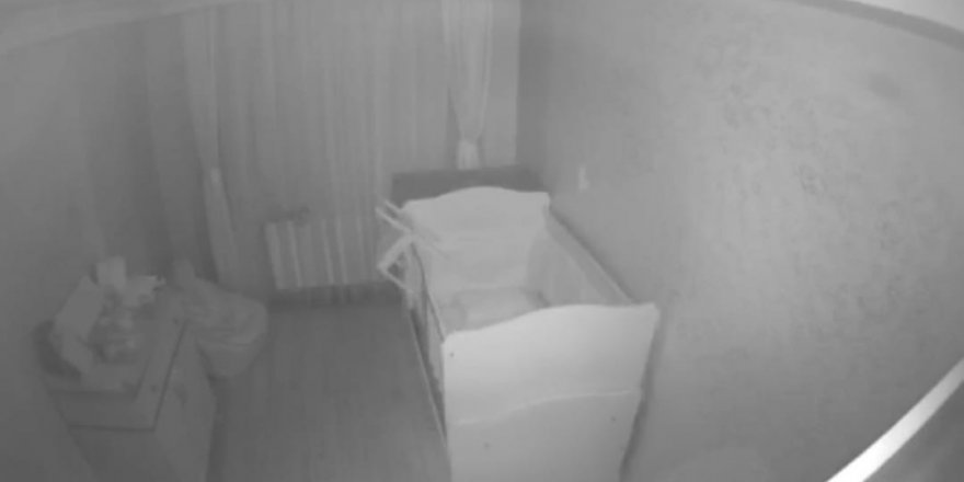 Depremin Şiddeti Bebek Odasındaki Güvenlik Kamerasına Yansıdı