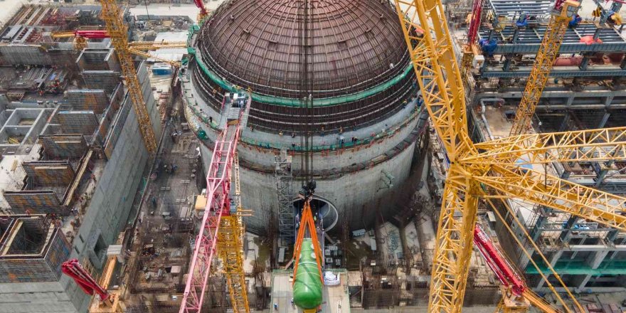 Ruppur Ngs’de 2’nci Ünitenin Reaktör Kabının Kurulumu Tamamlandı