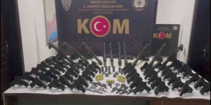 Mersin’de Silah Kaçakçılarına Darbe: Suikast Silahları Da Ele Geçirildi