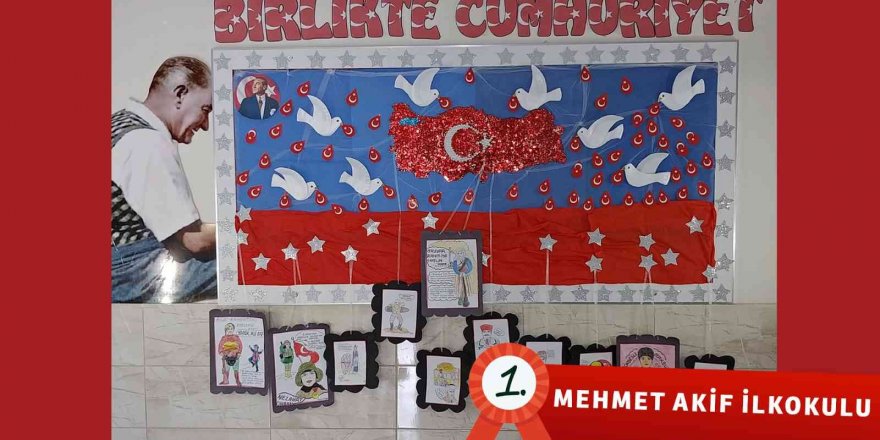 “29 Ekim Cumhuriyet Bayramı” Temalı Resim Yarışmasının Sonuçları Açıklandı