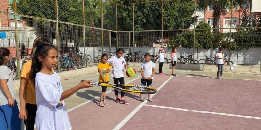 İlkokullarda Spor Dalı Eğitim Projesi  Kumluca’da 550 Öğrenci İle Başladı