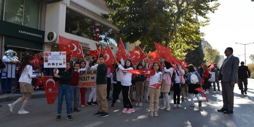 Kahramanmaraş’ta 29 Ekim Cumhuriyet Bayramı Coşkusu