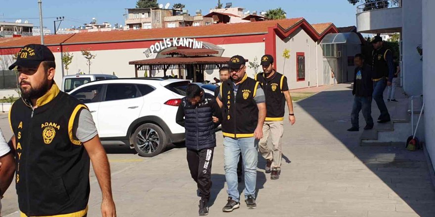 Adana’da Hırsızlık Operasyonunda 8 Tutuklama