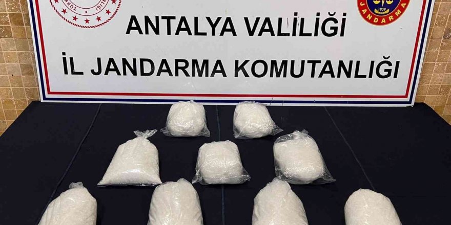 Antalya’da 5,5 Kilo Metamfetamin Ele Geçirildi