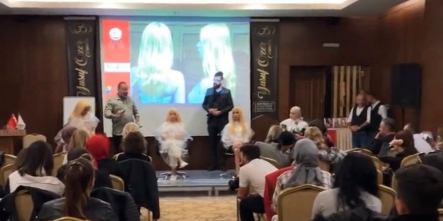 Eğitmen Osman Balcı, Isparta Gülünü Kadın Saçına Uyguladı