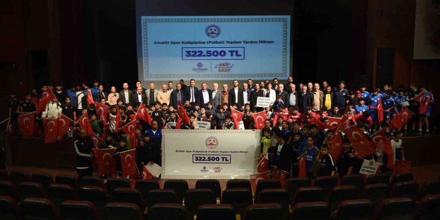 Seyhan’dan Amatör Futbol Kulüplerine 322 Bin 500 Tl Yardım