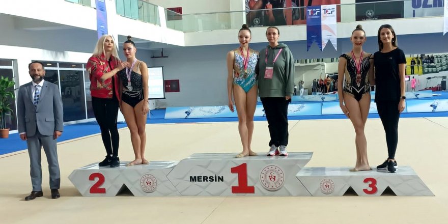 Antalyaspor Cimnastik Takımı, Mersin’de De Kürsüye Çıktı