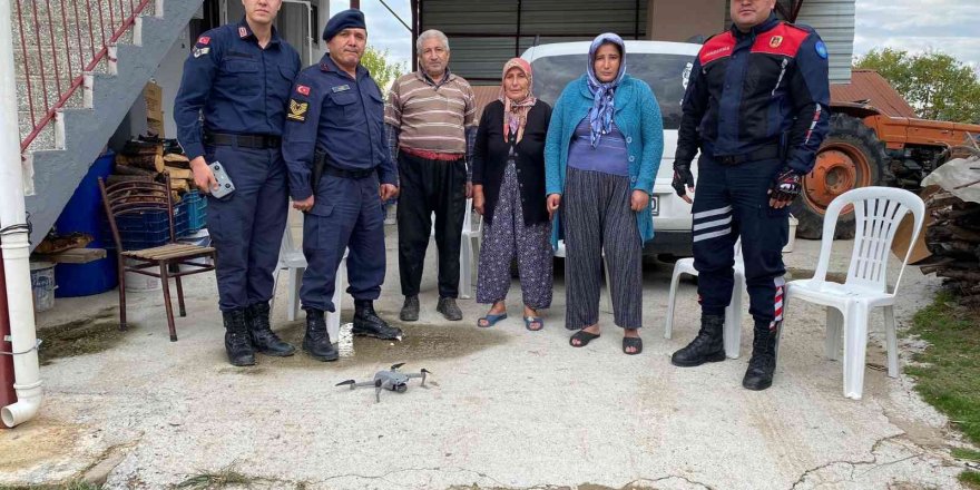 Zeytin Toplarken Kaybolan Kadın Jandarma Dronu İle Bulundu