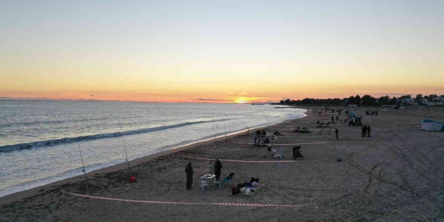 Akdeniz Surf Casting Turnuvası Yapıldı