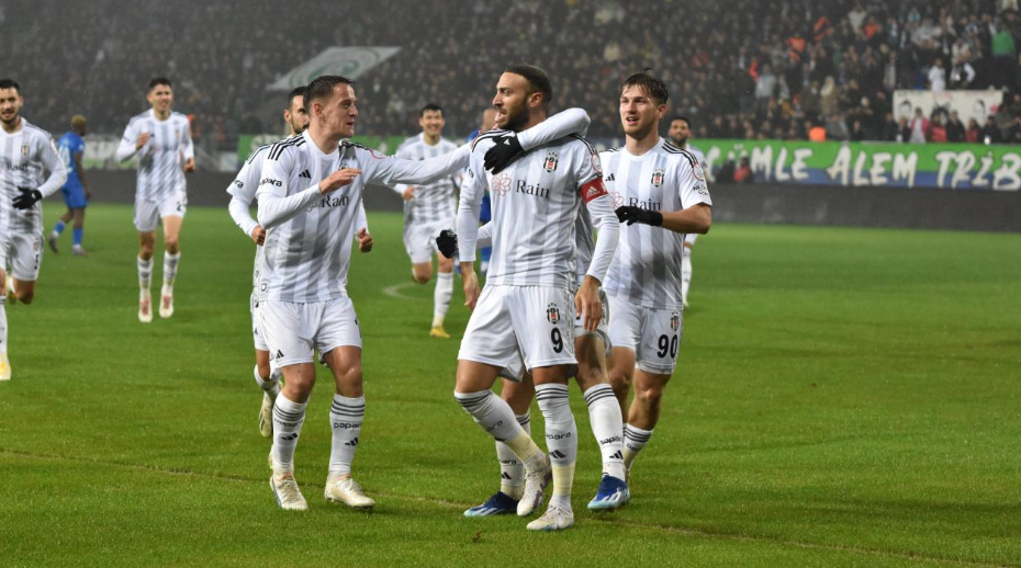 Beşiktaş Zorlu Deplasmandan 3 Puan Çıkarttı
