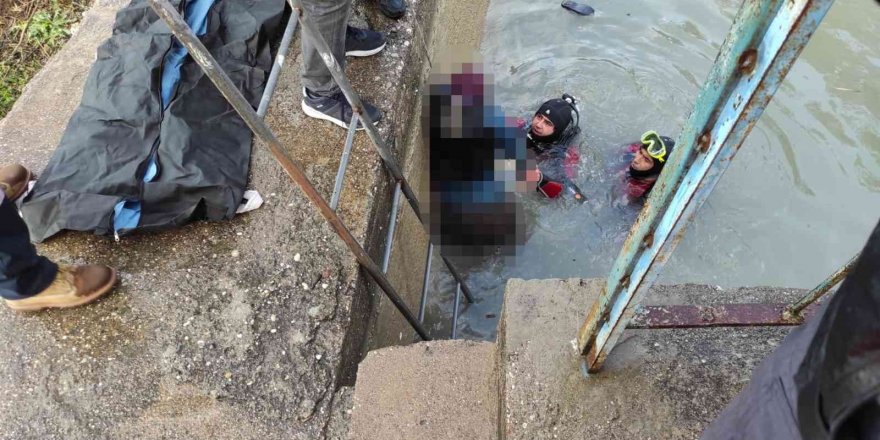 Mersin’de Su Kanalında Kadın Cesedi Bulundu