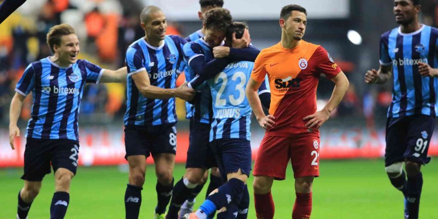 Spor Toto Süper Lig: Adana Demirspor: 2 - Galatasaray: 0 (maç Sonucu)