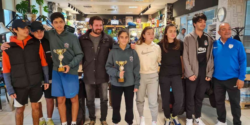 Mersin Büyükşehir Belediyesi Gençlik Ve Spor Kulübü Tenisçileri İl İkincisi Oldu