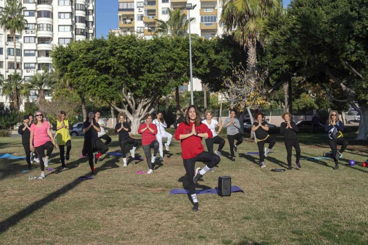 Büyükşehir Belediyesinden Kadınlara Ücretsiz Pilates Aktivitesi