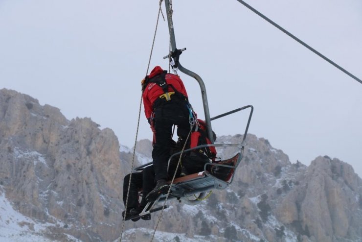 Antalya Jak Saklıkent Kayak Merkezi’nde Göreve Hazır