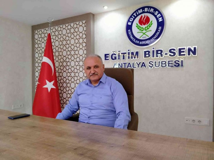 Eğitim Bir Sen Antalya Şube Başkanı Miran: "toplu Sözleşmenin Özerkliği Teminat Altına Alınmalı"