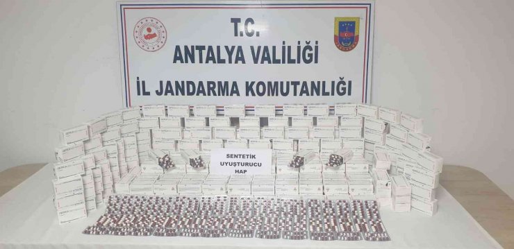 Antalya’da Piyasa Değeri 1 Milyon 500 Bin Tl Değerinde Uyuşturucu Ele Geçirildi