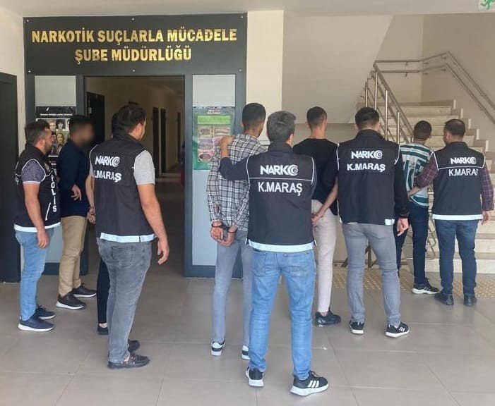Kahramanmaraş’ta Sentetik Ecza Hapı Operasyonunda 5 Tutuklama