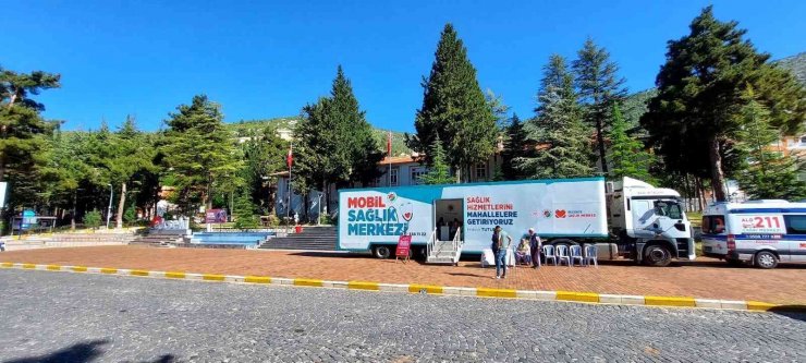 Kepez’in Mobil Sağlık Merkezi Antalya’nın Doğu İlçelerinde