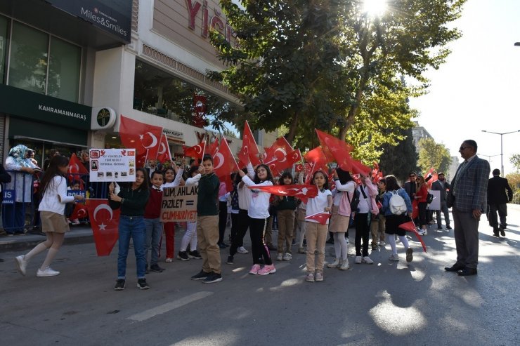Kahramanmaraş’ta 29 Ekim Cumhuriyet Bayramı Coşkusu
