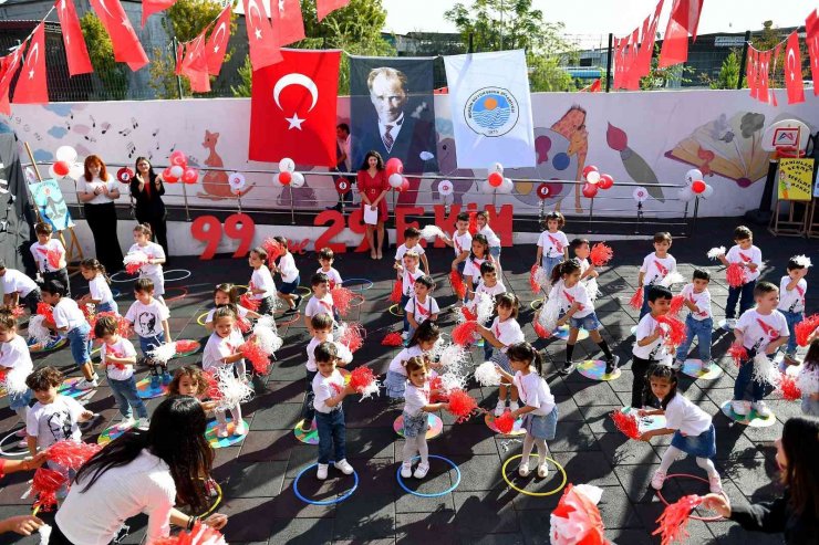 Miniklerden Cumhuriyet Bayramı’nda Coşkulu Kutlama