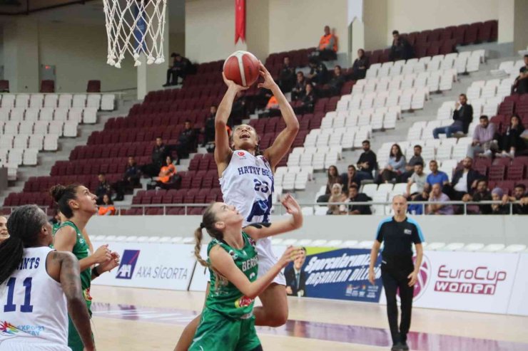 Basketbol Fıba Kadınlar Avrupa Kupası: Hatay Bşb: 93 - Beroe: 73