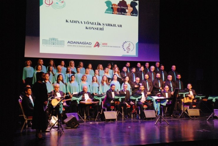 Adana’da "kadına Yönelik Şarkılar" Konseri